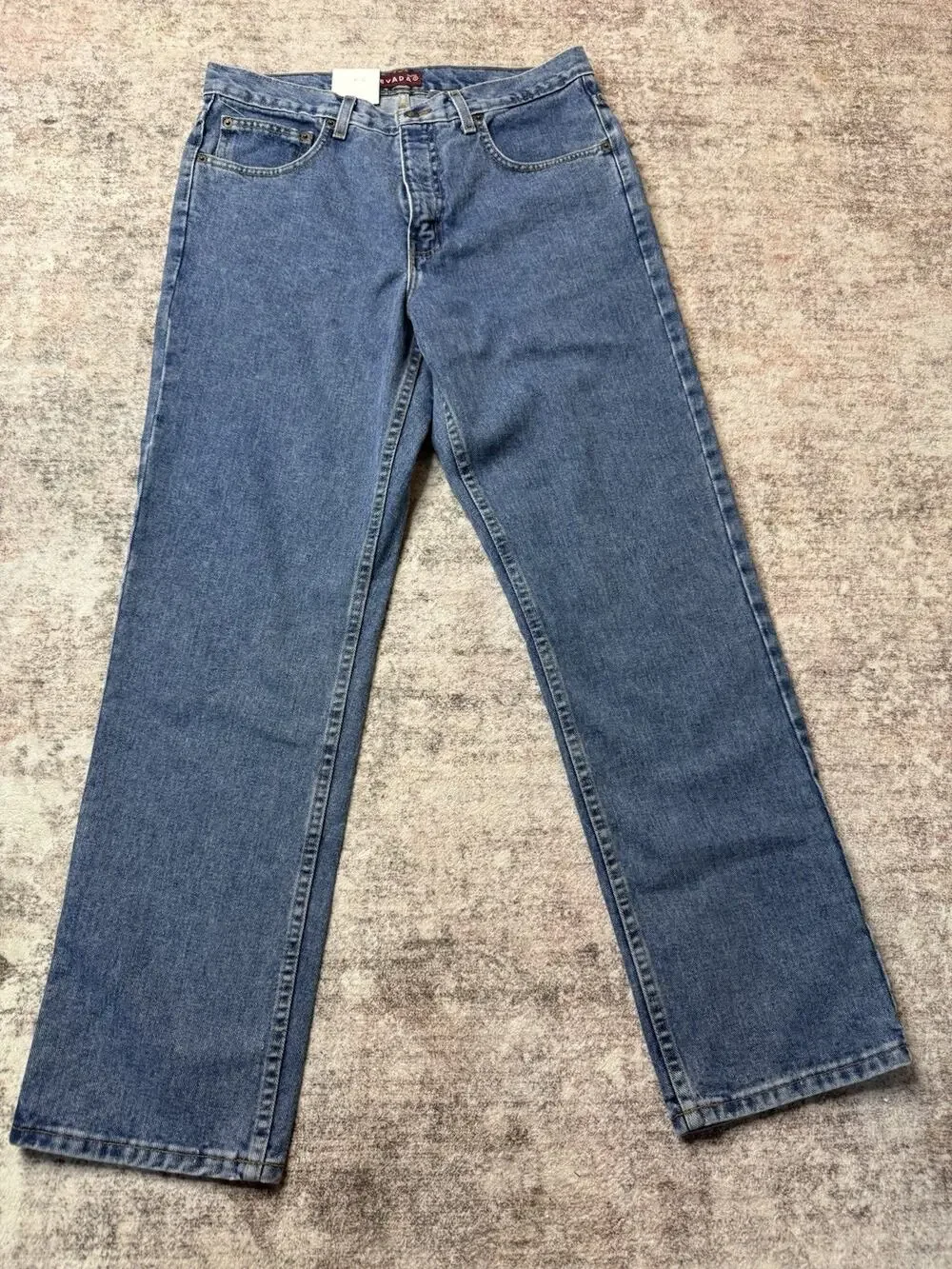Vintage 90s Nevada Jeans Co 34x30 Straight Leg Medium Wash Retro Streetwear